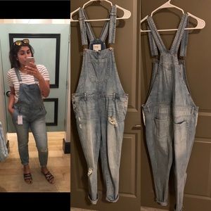 Denim Overalls